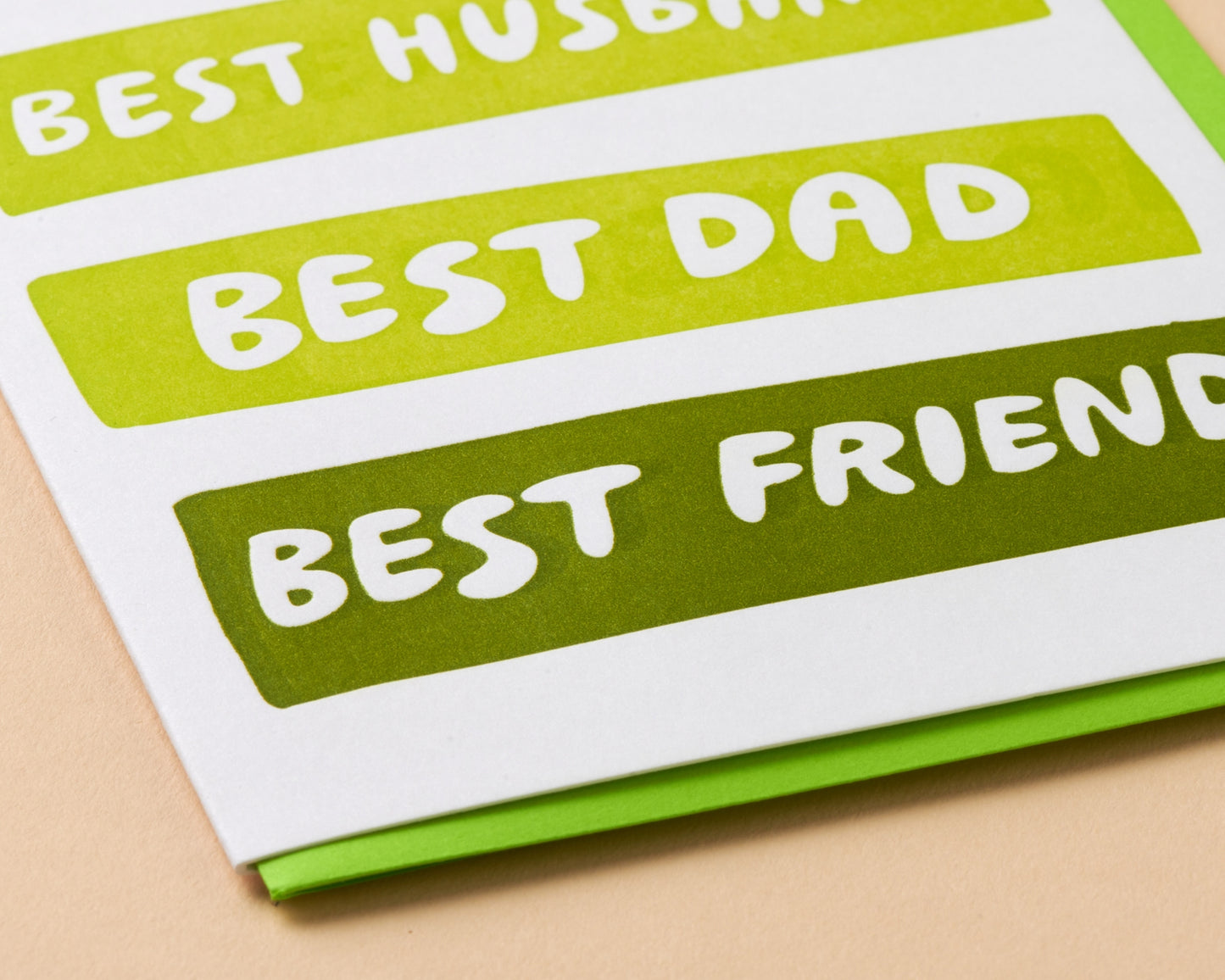 Best Husband/Dad/Friend Card