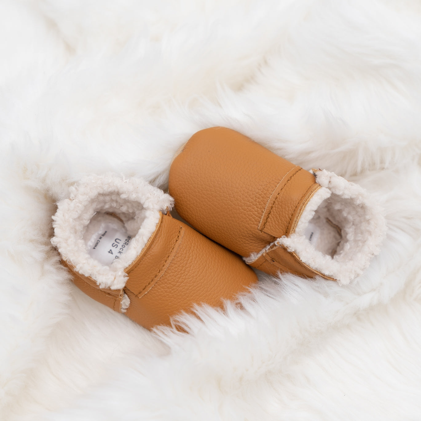 Sherpa Baby Moccasins