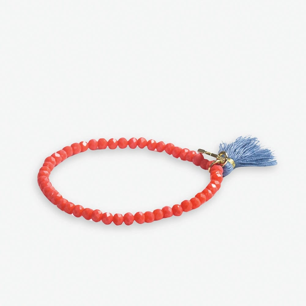 Patsy Stretch Bracelet with Tassel
