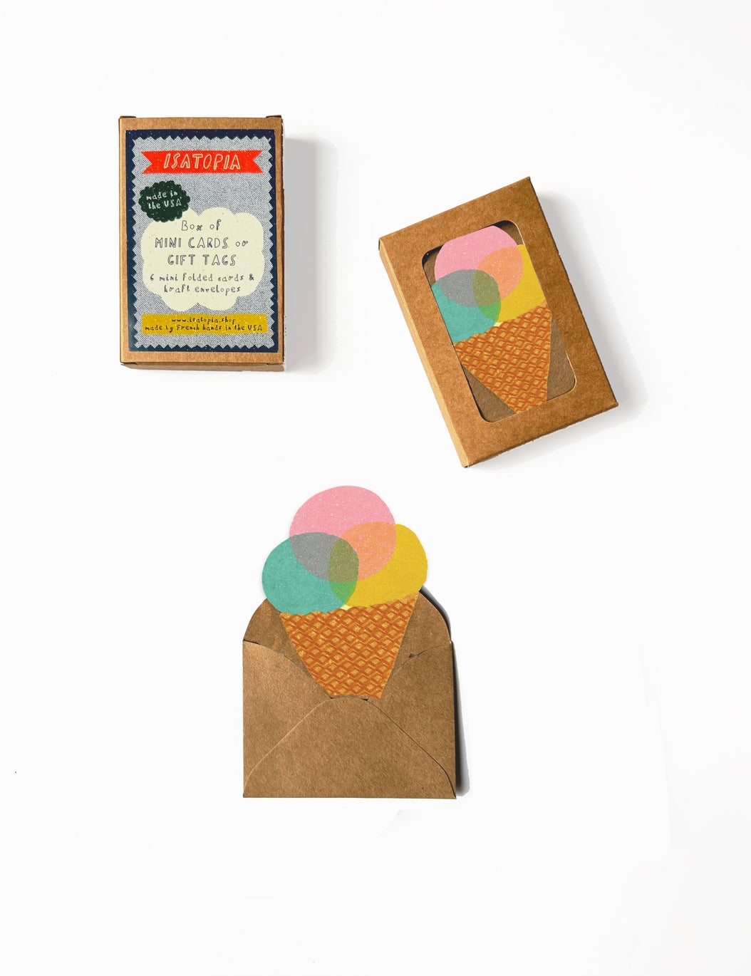 Ice Cream Mini Card Set