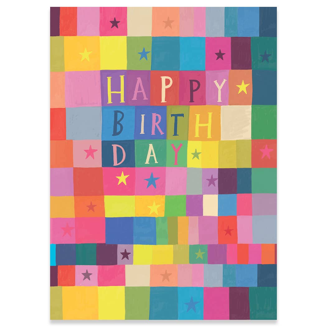 Birthday Checkers Card