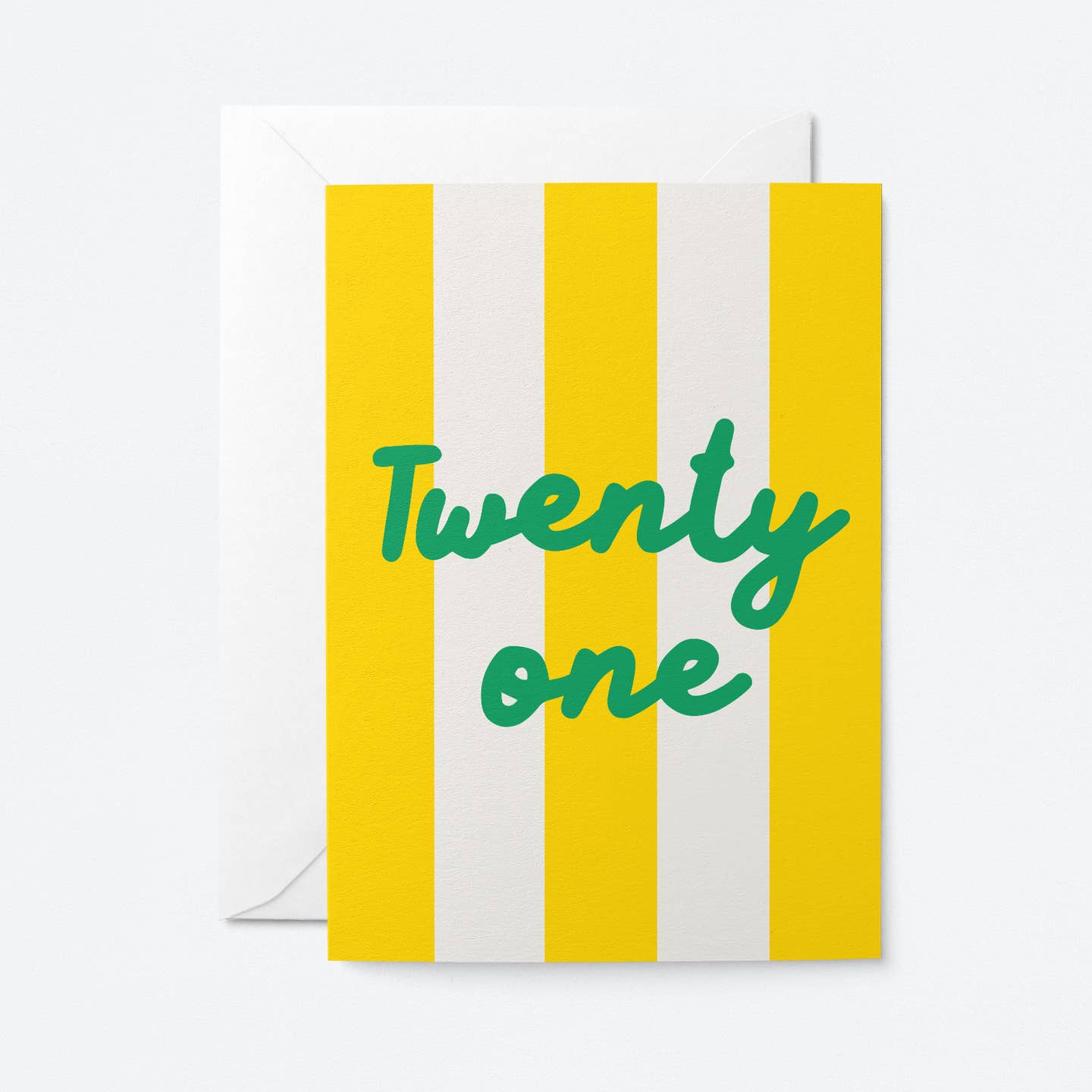 Twenty One Milestone Birthday Card