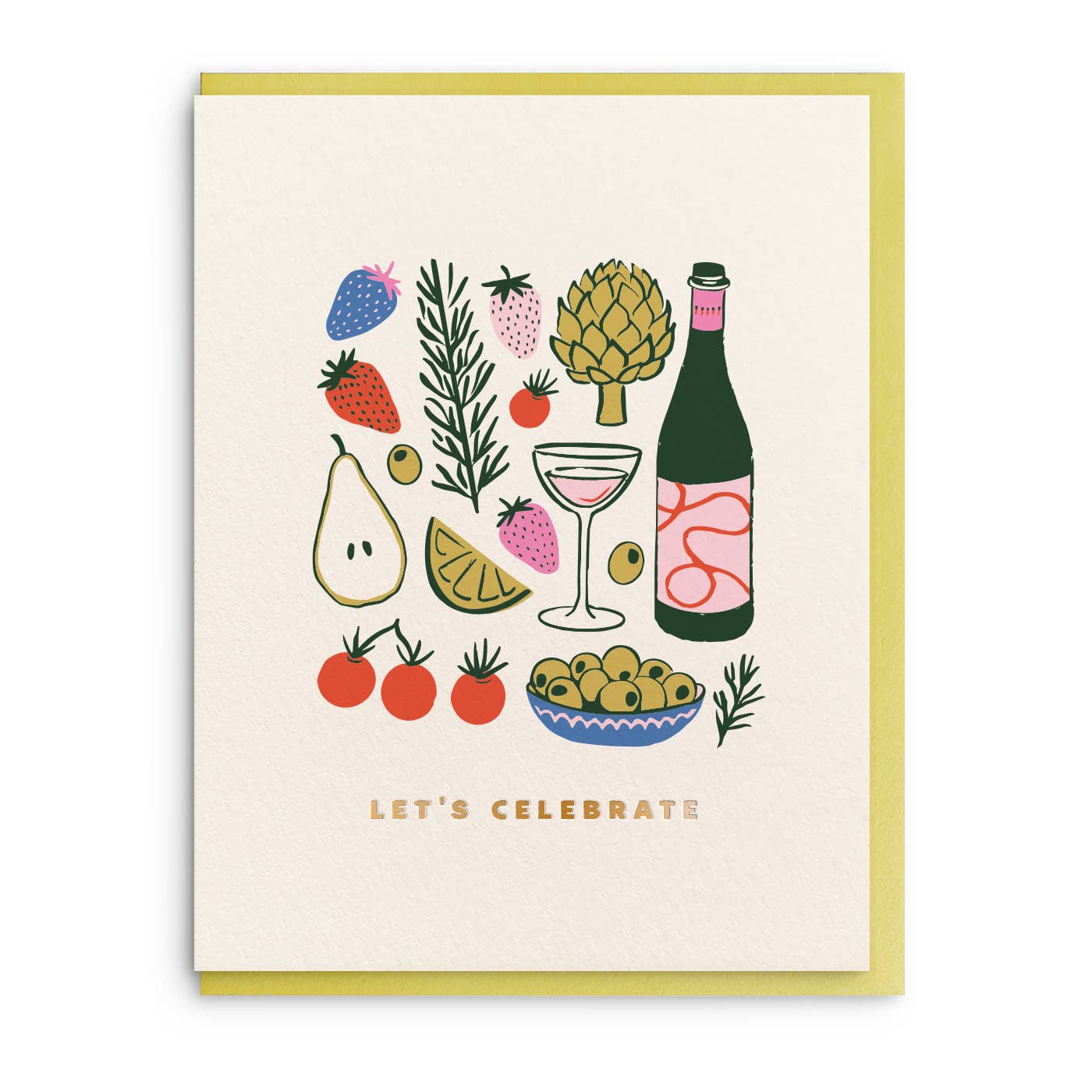 Let's Celebrate Charcuterie Congrats Card