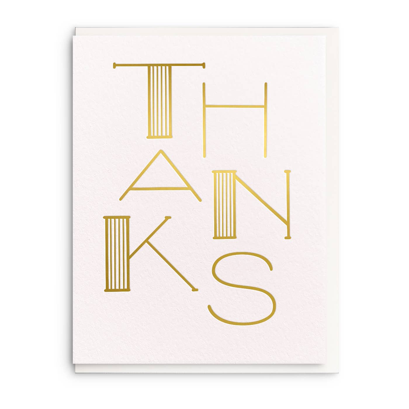 Thank You Gold-Foil Card