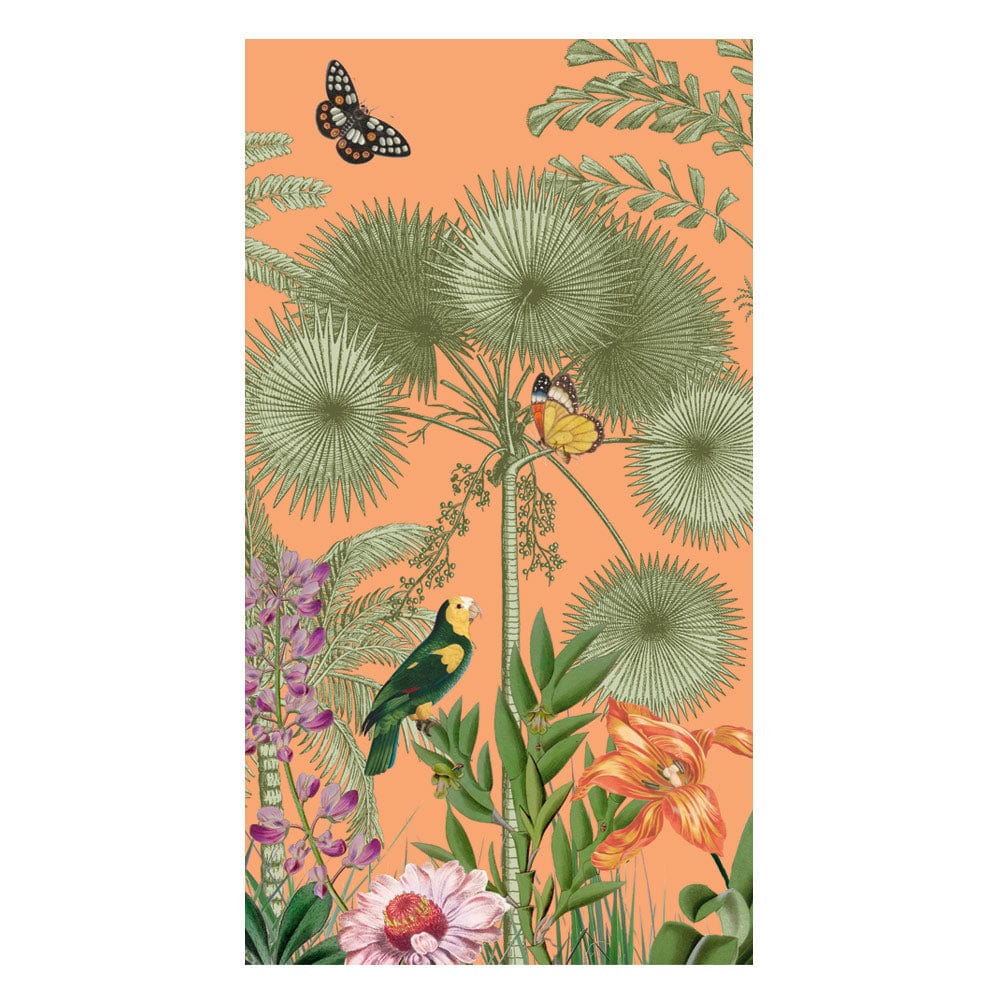 Paradise Garden Melon Guest Towels