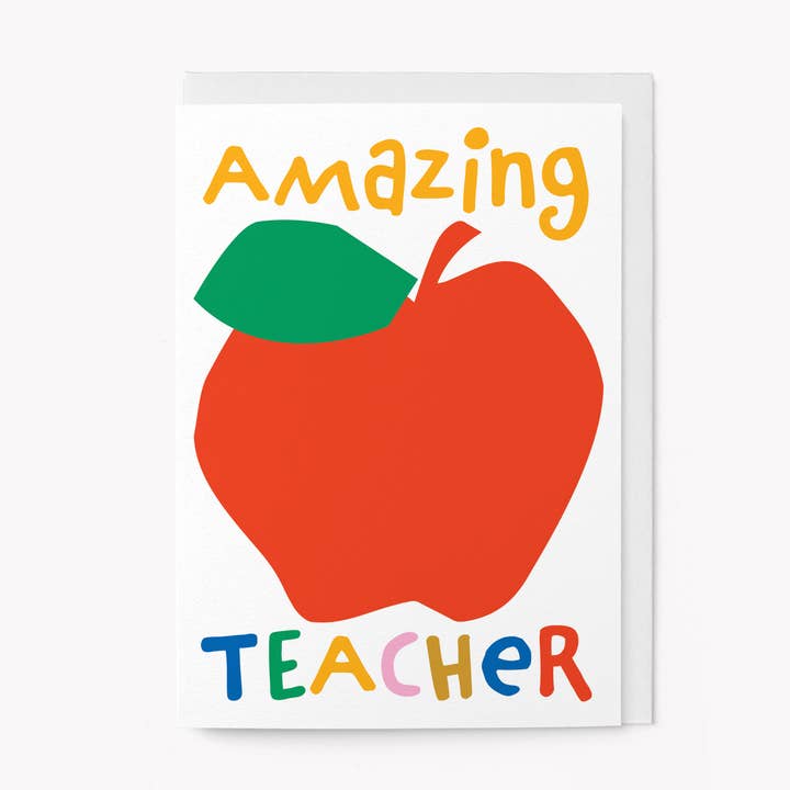 Amazing Teacher Card