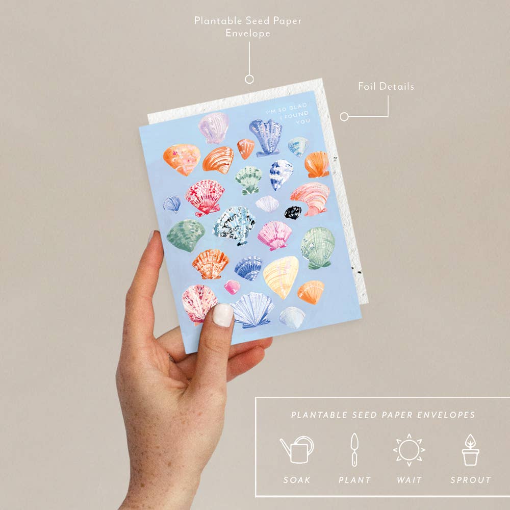 Plantable Card - Shells