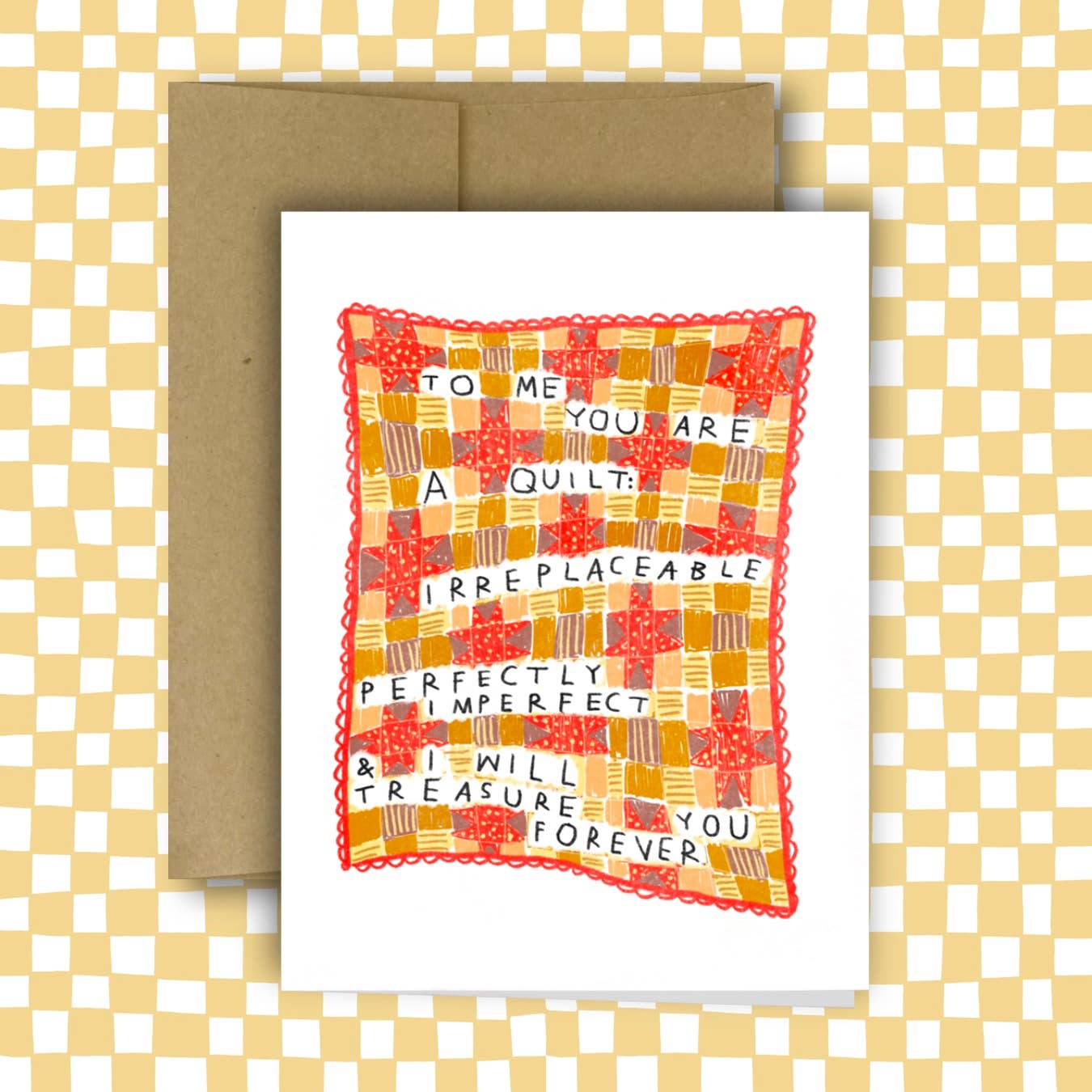 Treasure You Forever Quilt Card