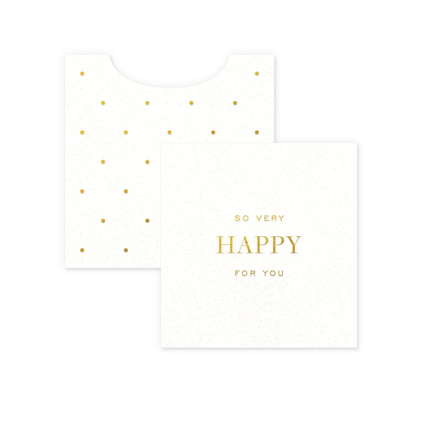 Happy For You Mini Enclosure Card
