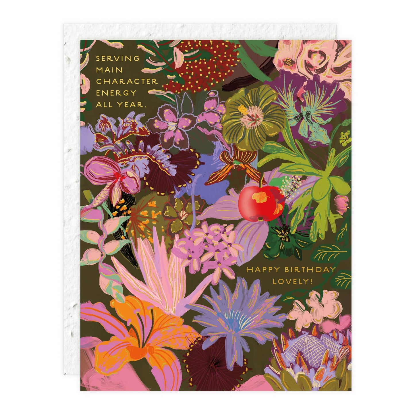 Plantable Card - Midnight Blooms