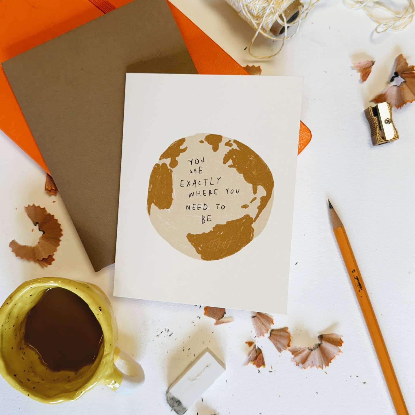 Exactly Where You Need To Be Card