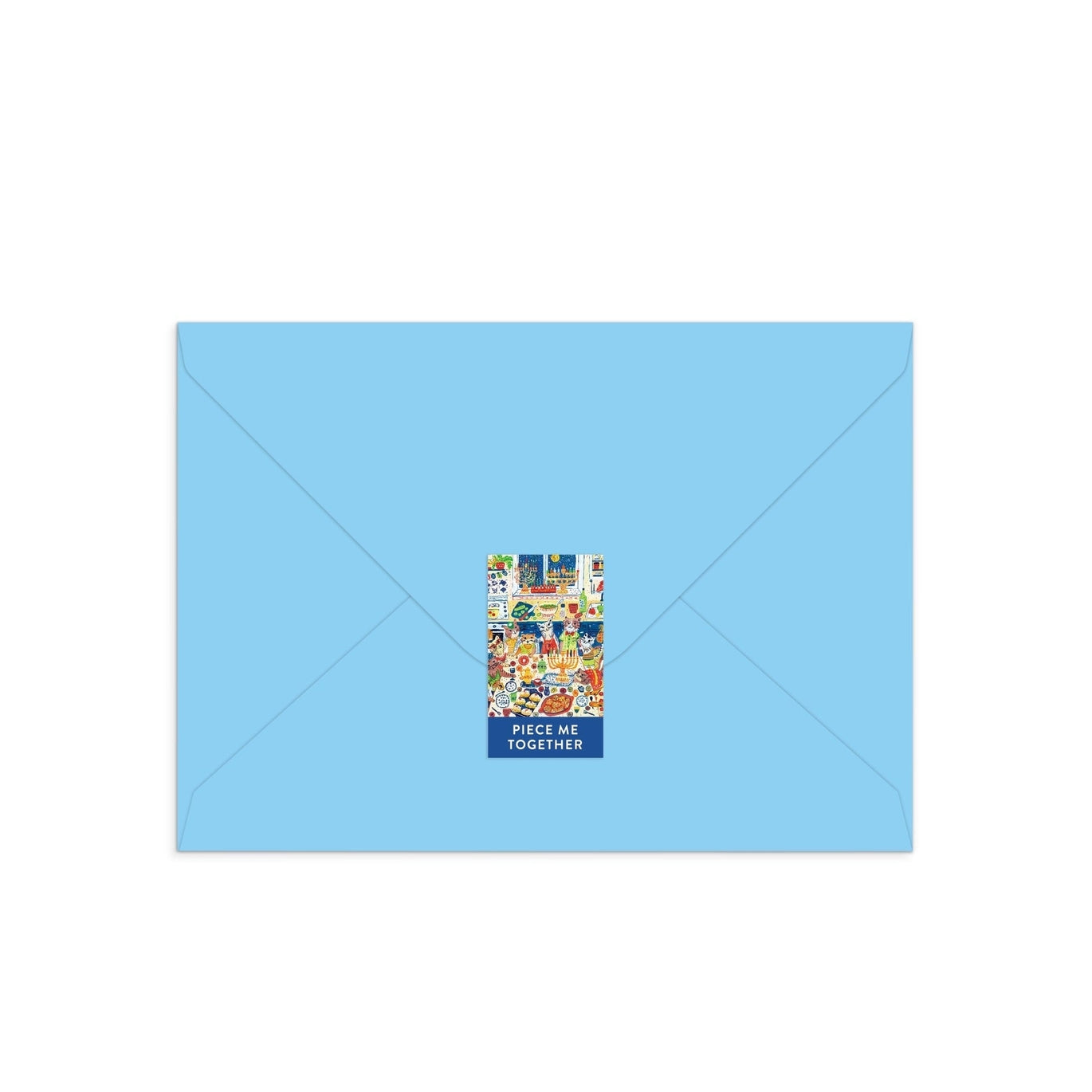 Happy Hanukcats Greeting Card Puzzle