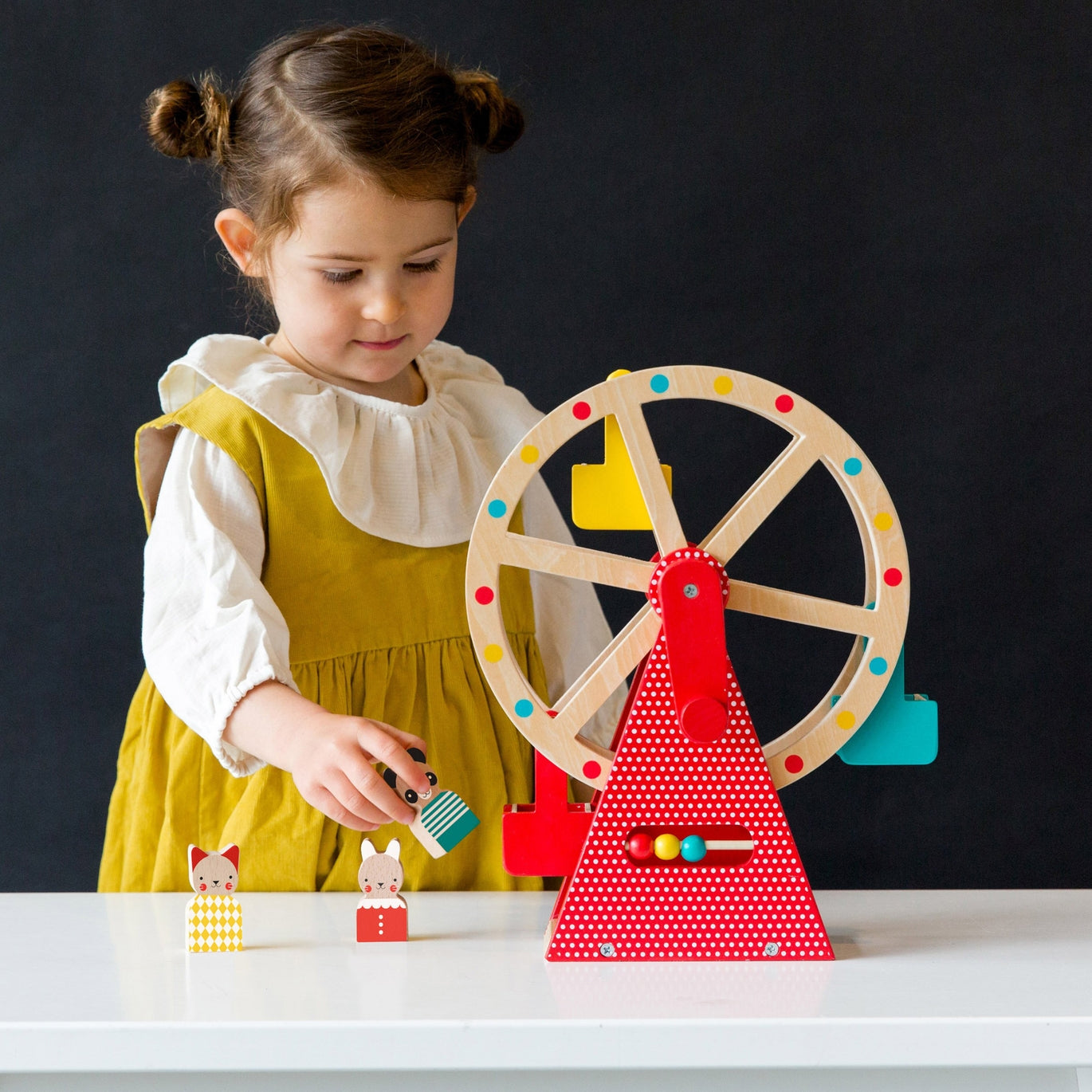 Wooden Ferris Wheel Play Set