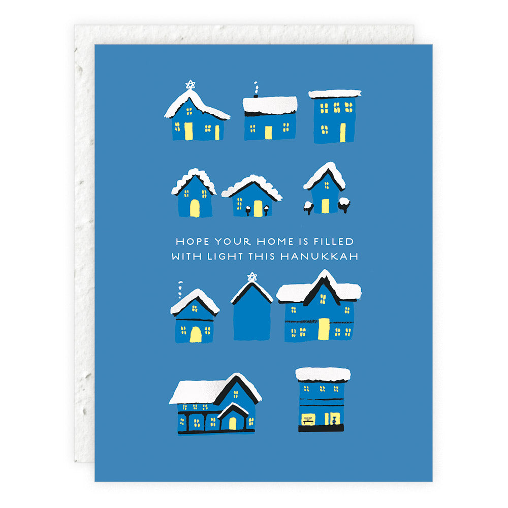 Plantable Card - Hanukkah Homes