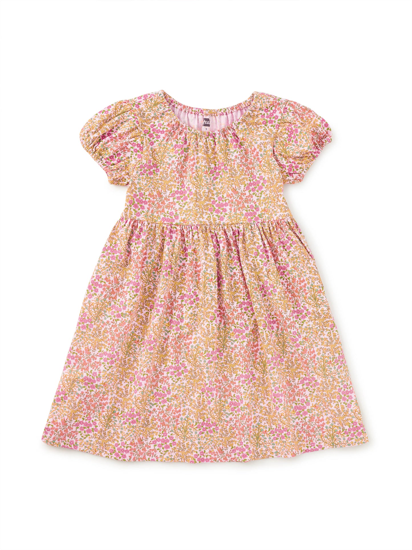 Puff Sleeve Empire Dress