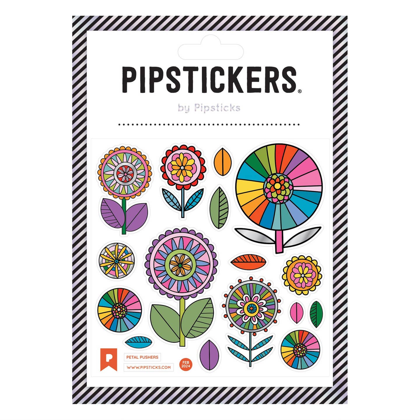 Petal Pushers Stickers