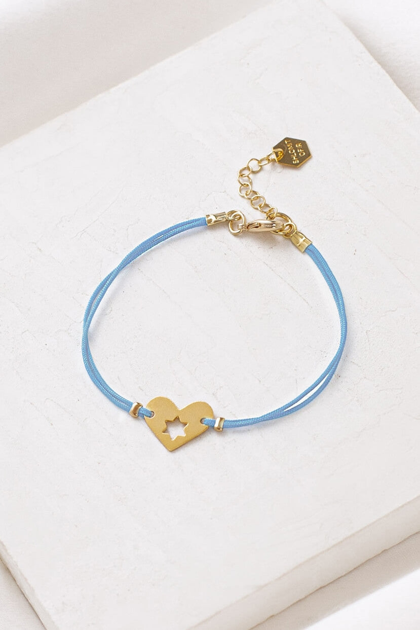 Israel At Heart Bracelet