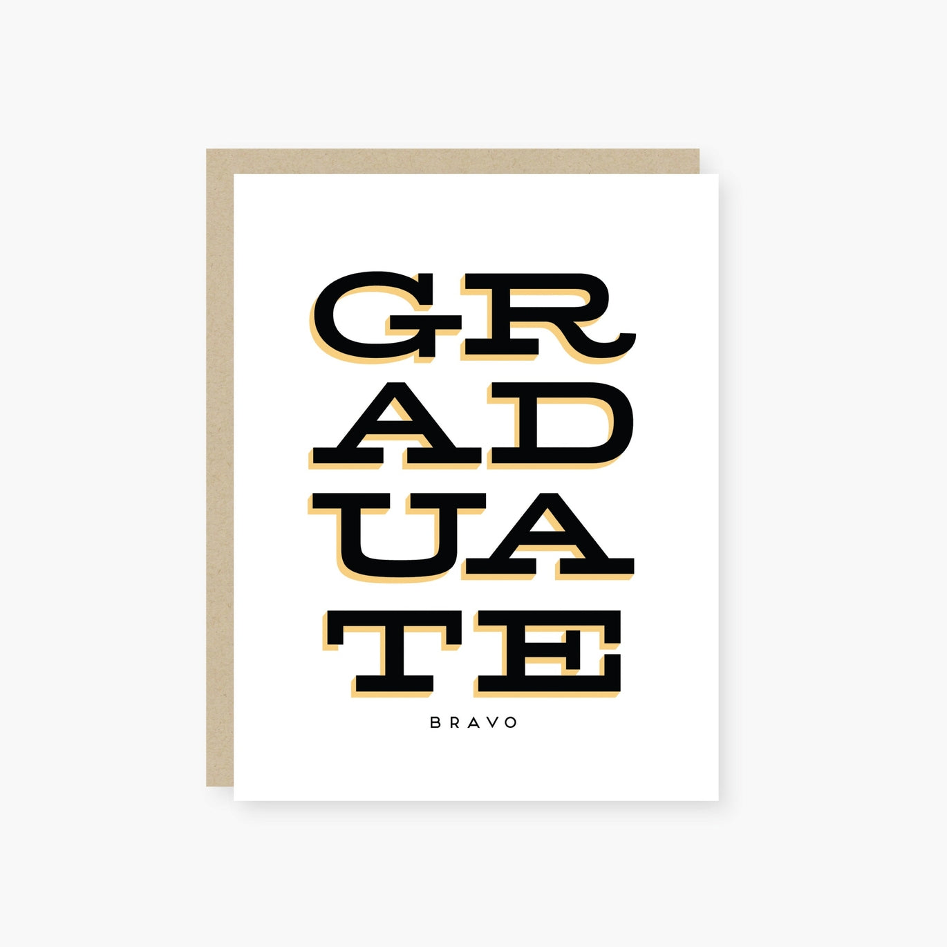 Bravo Graduate Card