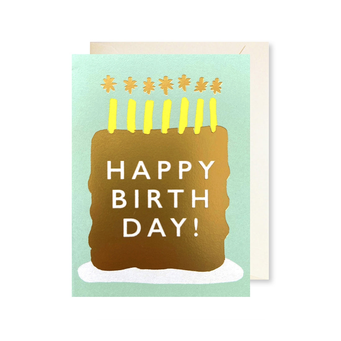 Cake Birthday Enclosure Card