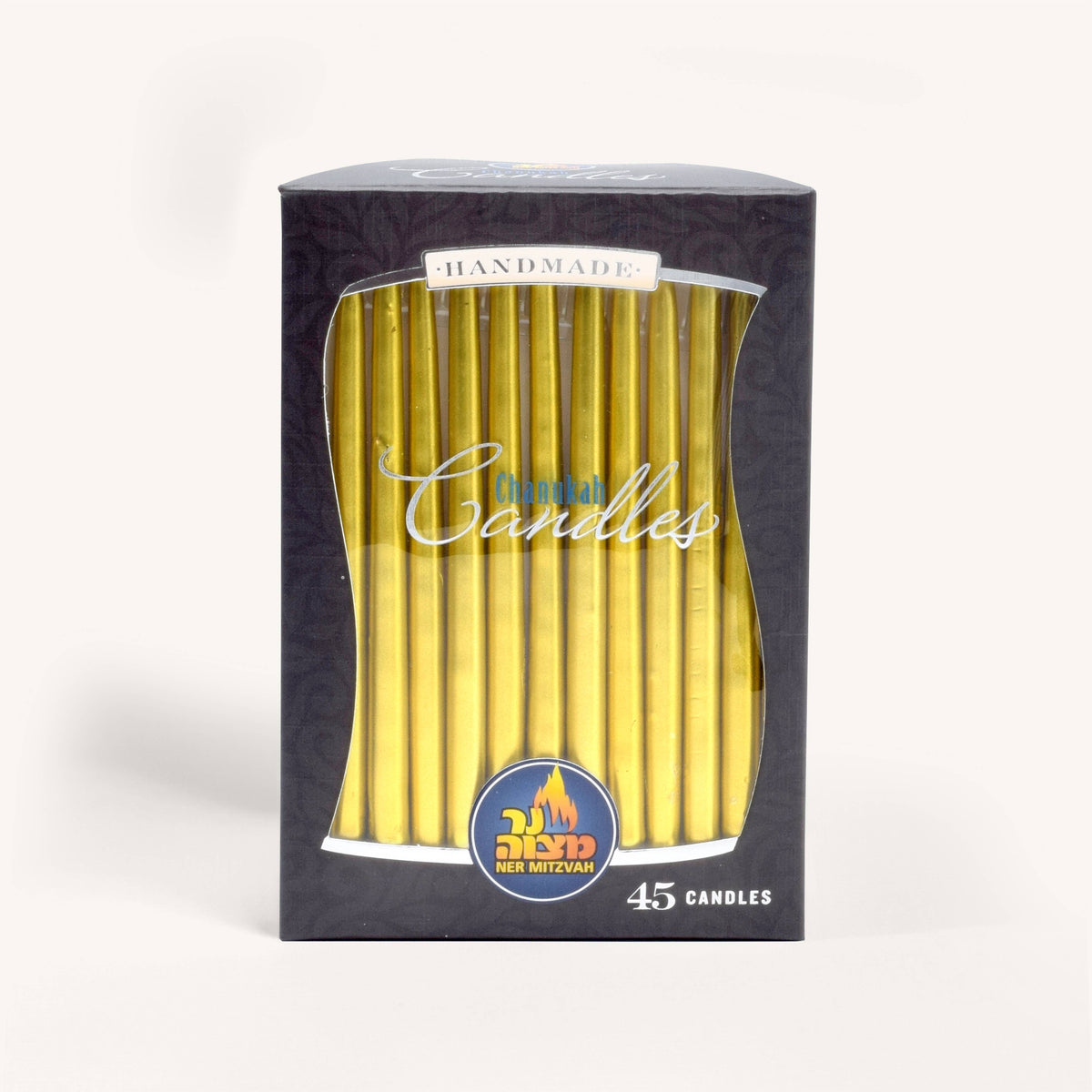 Metallic Gold Chanukah Candles