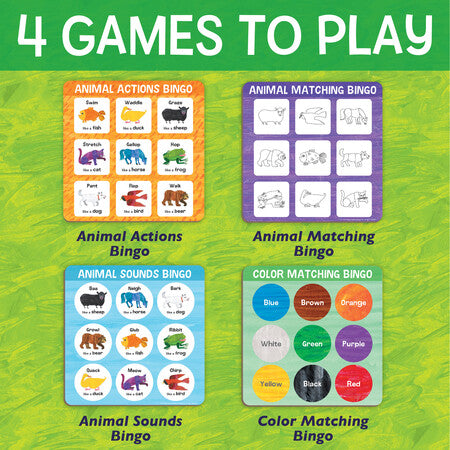 Brown Bear Animal Bingo