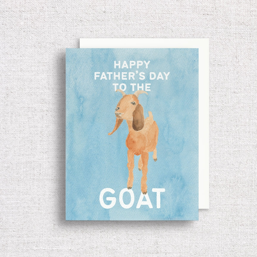 Happy Father's Day To the Goat Card
