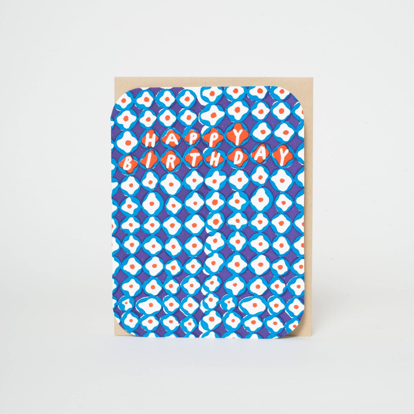 Clover Pattern Birthday Card