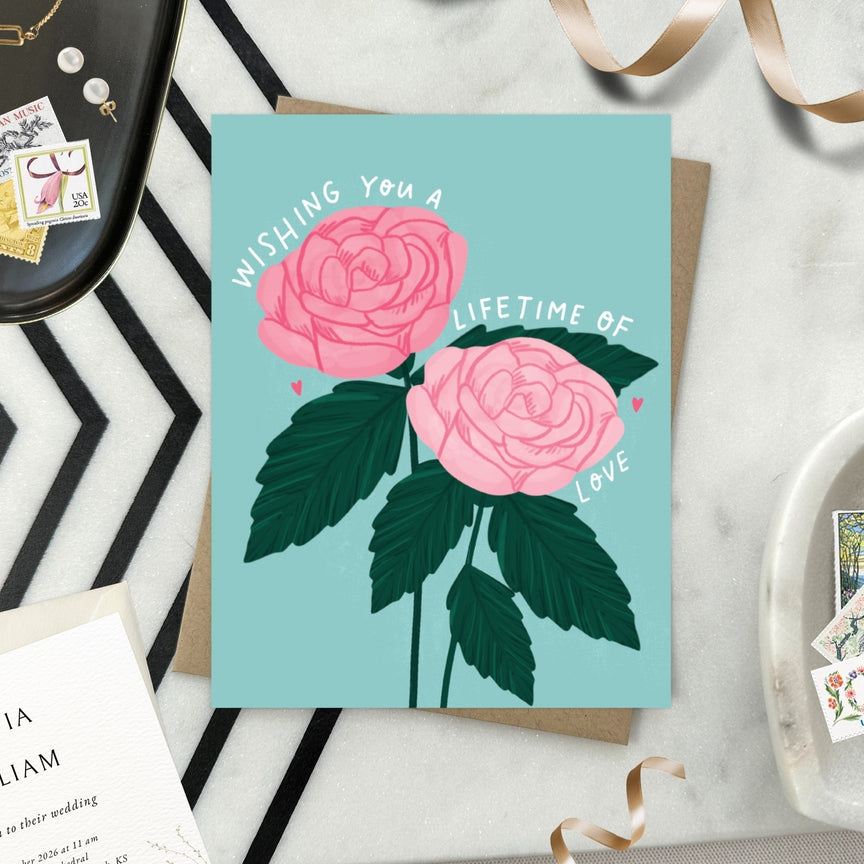 Roses Lifetime Card