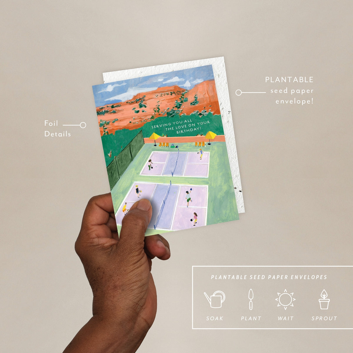 Plantable Card - Pickleball