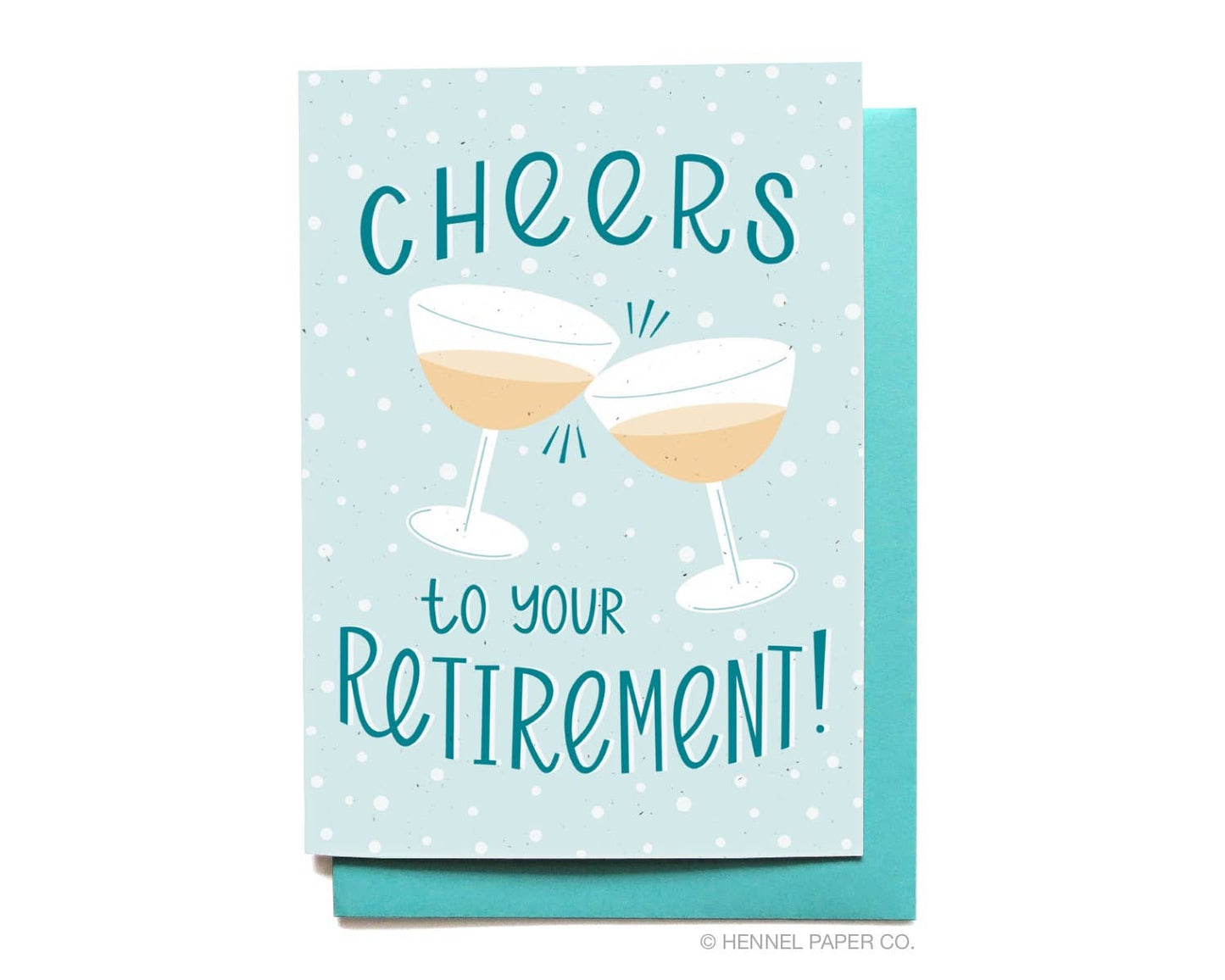 Cheers Retirement Card