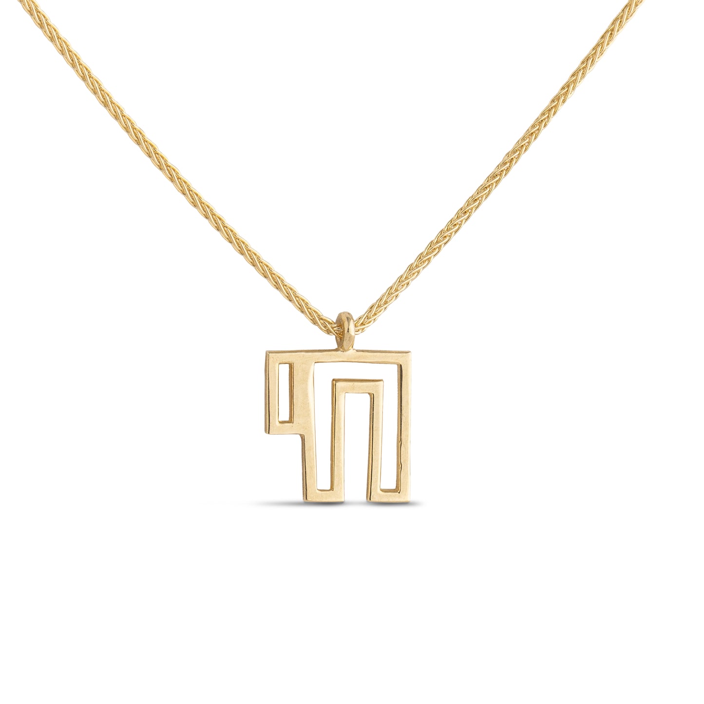 Chai Hollow Necklace