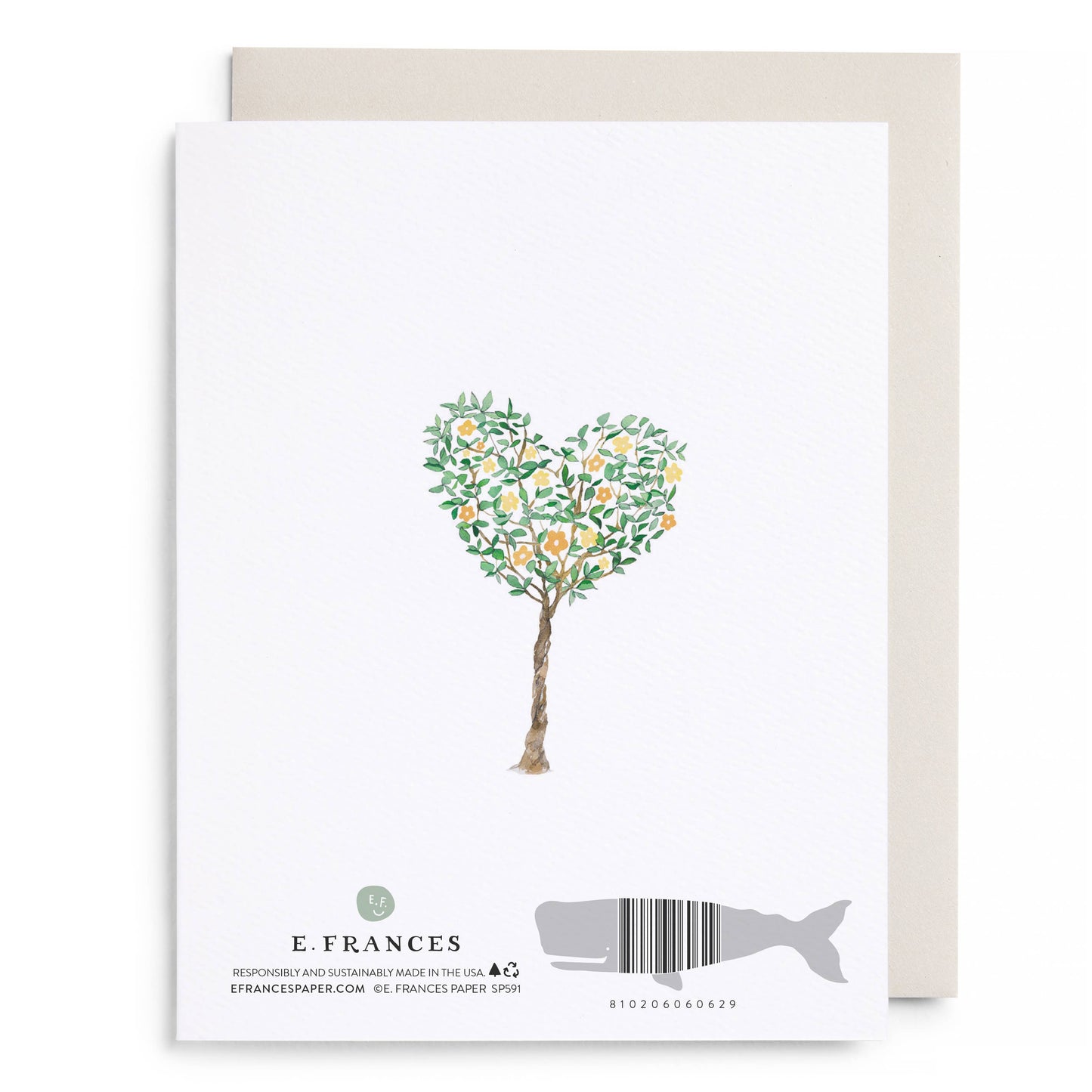 Yellow Garden Anniversary Card