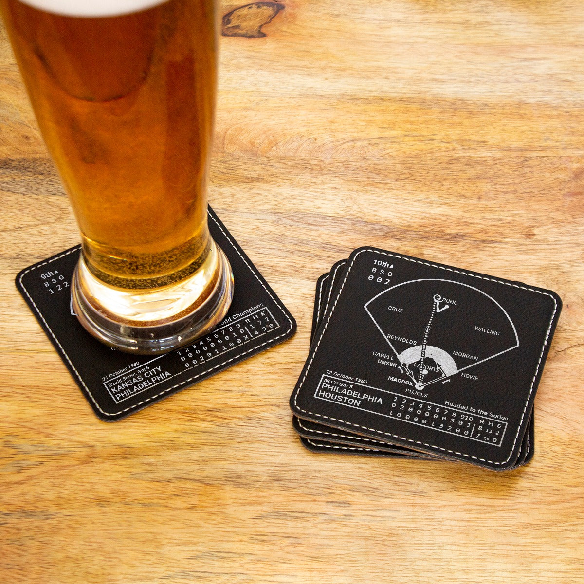 Greatest Phillies Plays Coasters