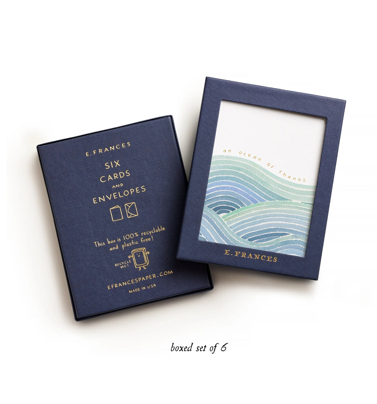 Ocean of Thanks Card Set