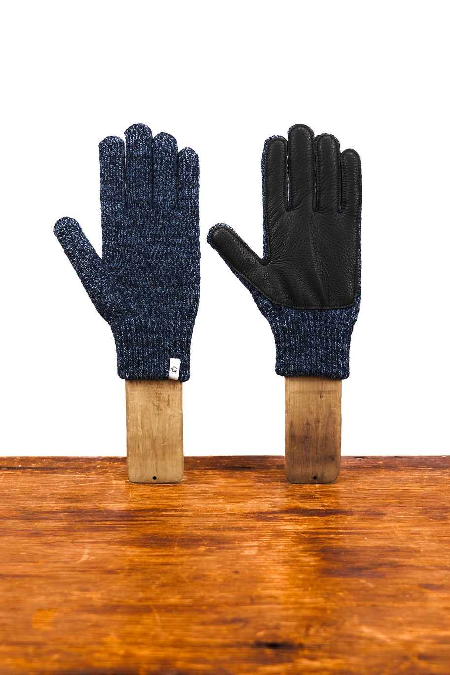 Melange Ragg Wool Full Glove