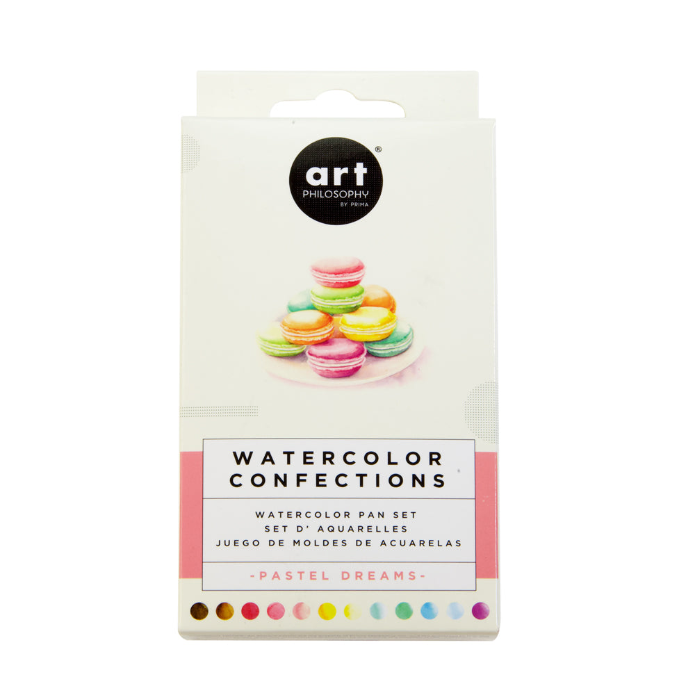 Watercolor Confections: Pastel Dreams