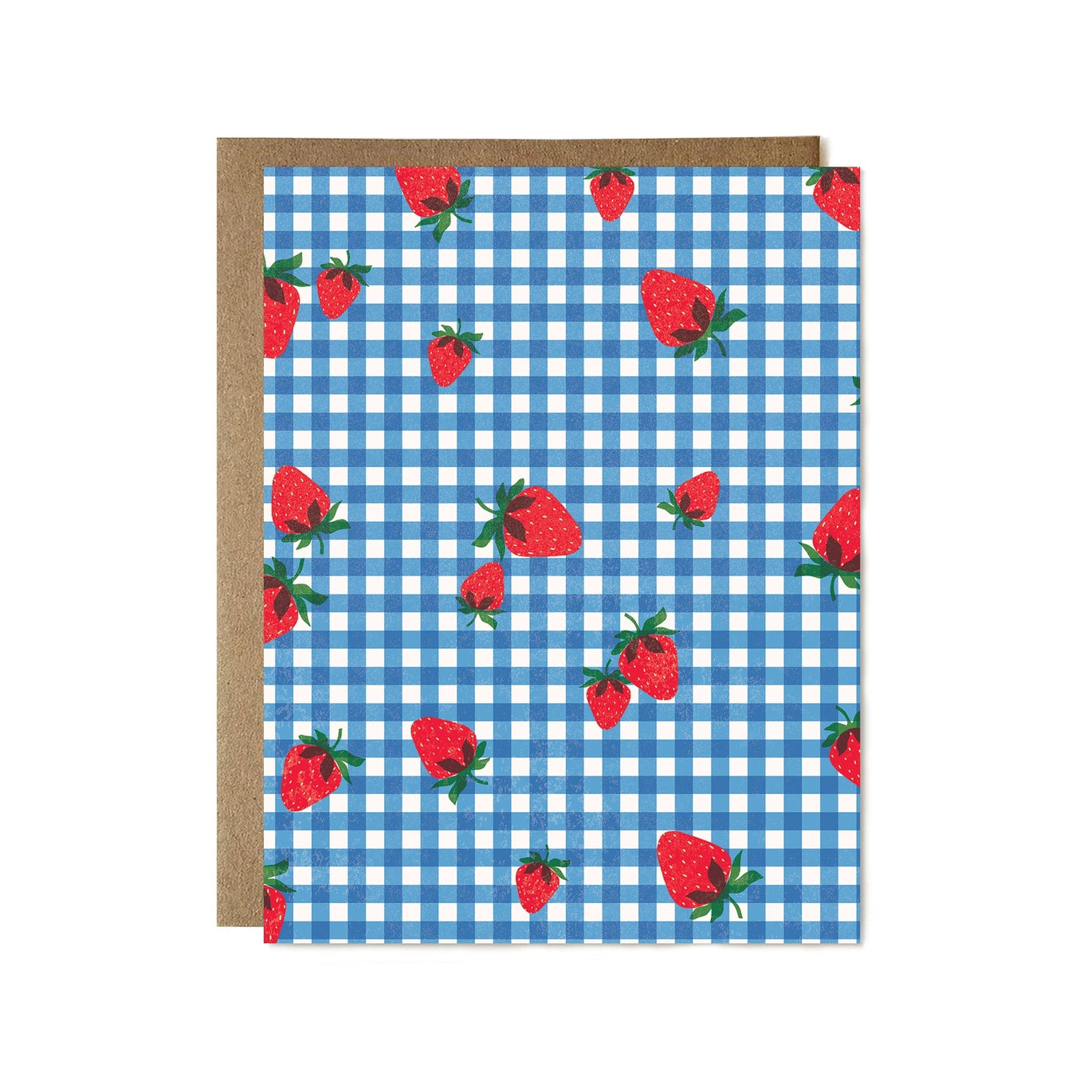 Strawberry Picnic Card