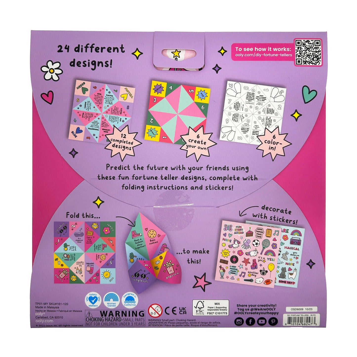 D.I.Y. Fortune Teller Activity Kit