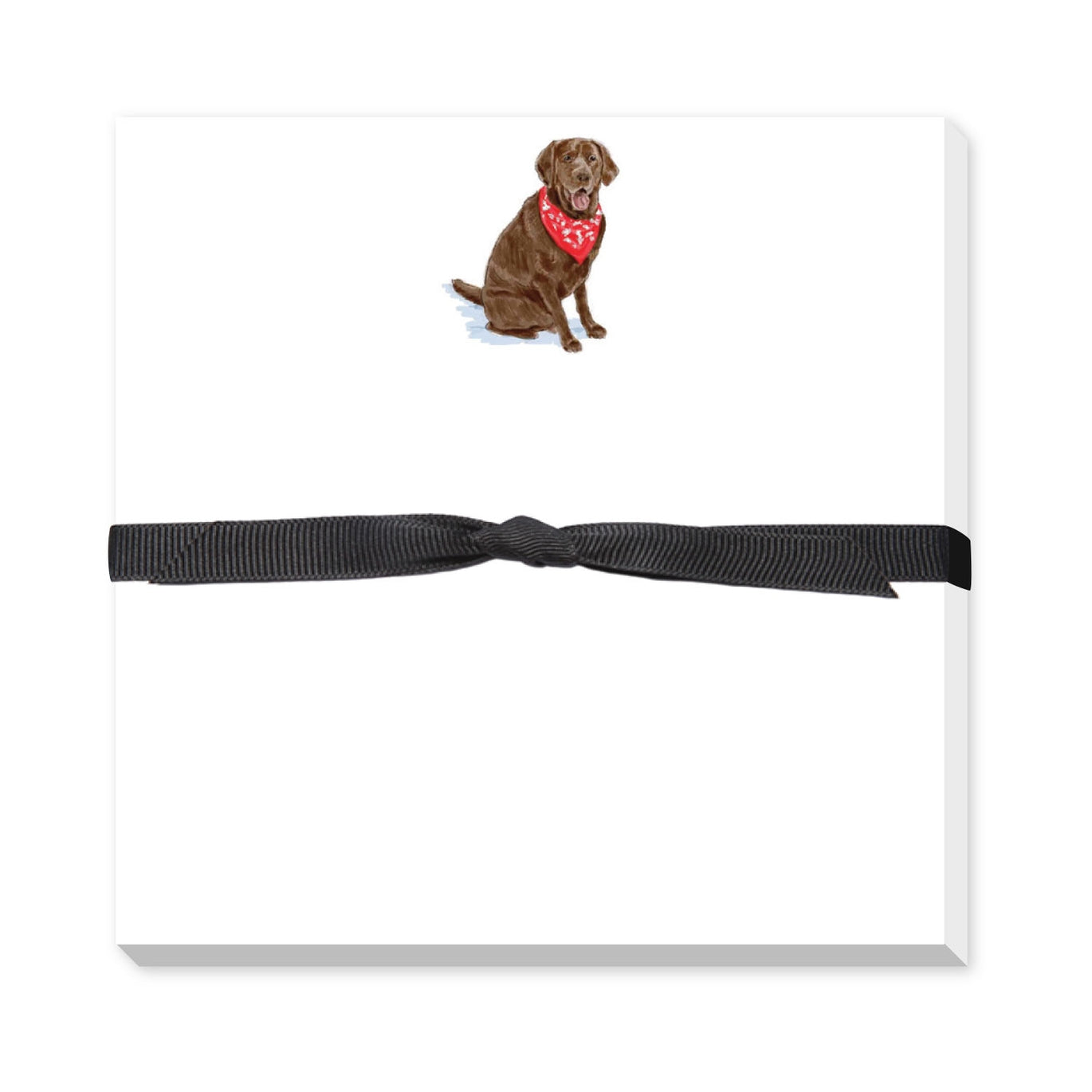 Chocolate Lab Notepad