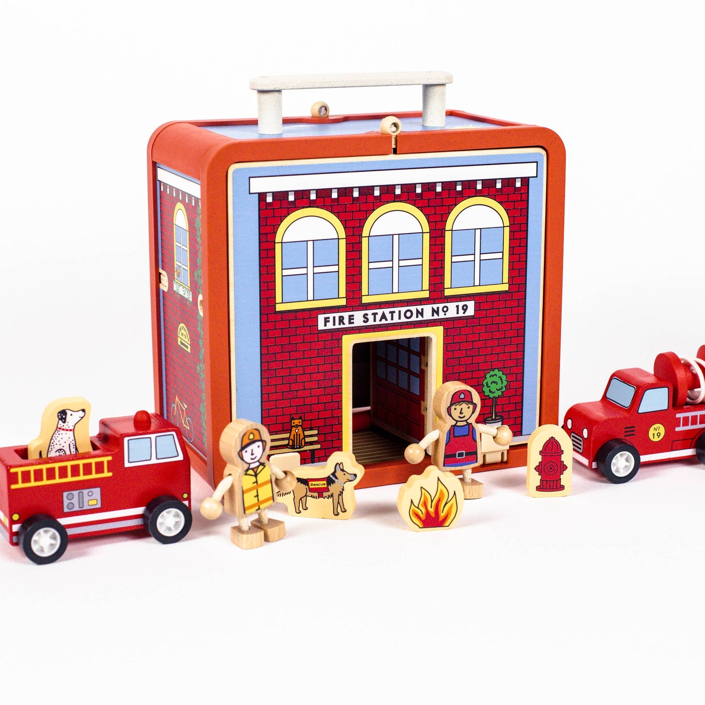 Fire House Suitcase Series