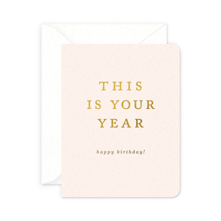 Your Year Birthday Card