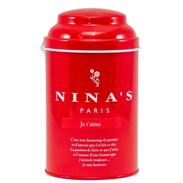 Nina's Paris Je T'aime Loose Leaf Tea Tin