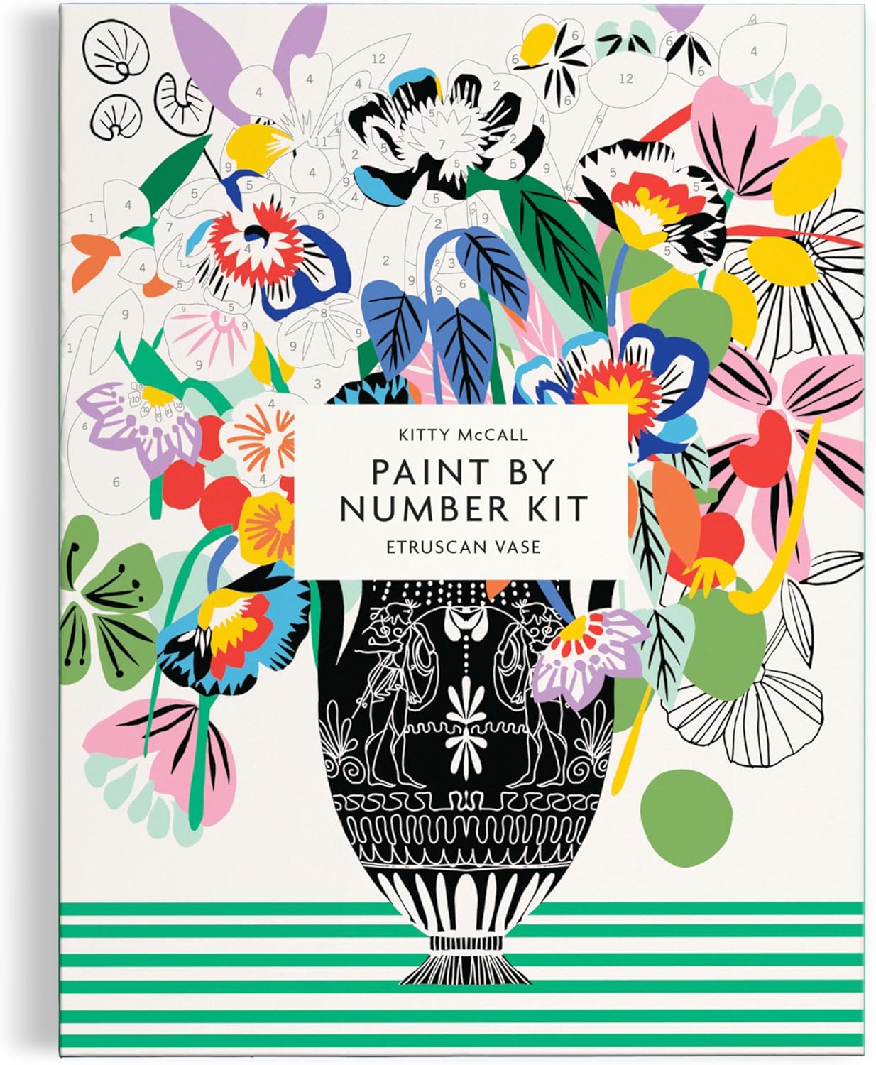 Kitty McCall Etruscan Vase Paint By Number Kit