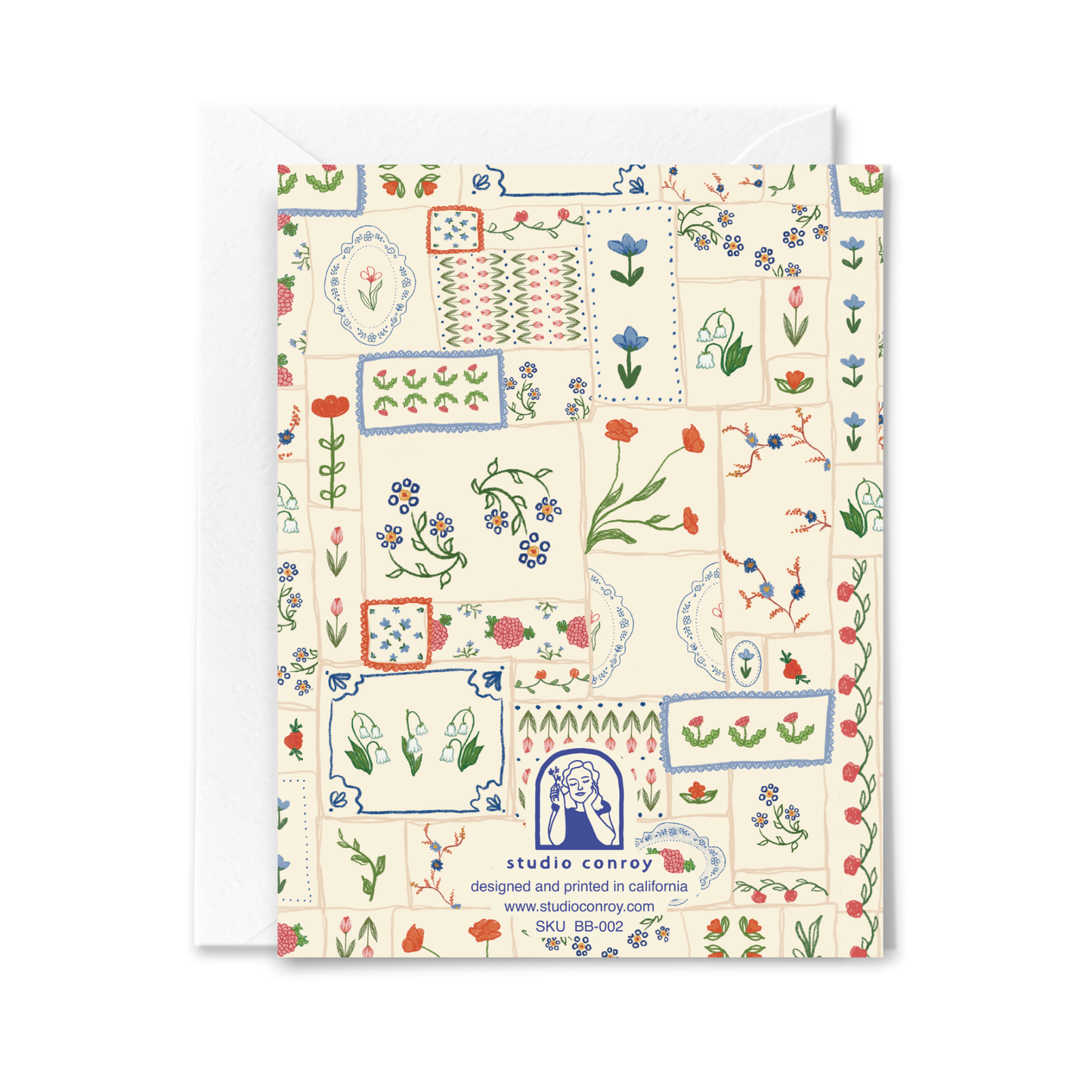 Welcome Baby Quilt Card