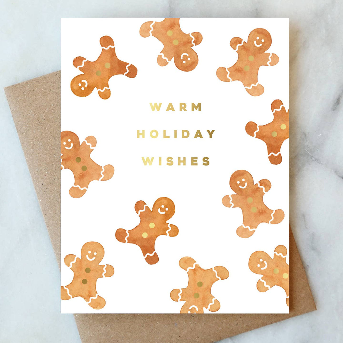 Gingerbread Christmas Card