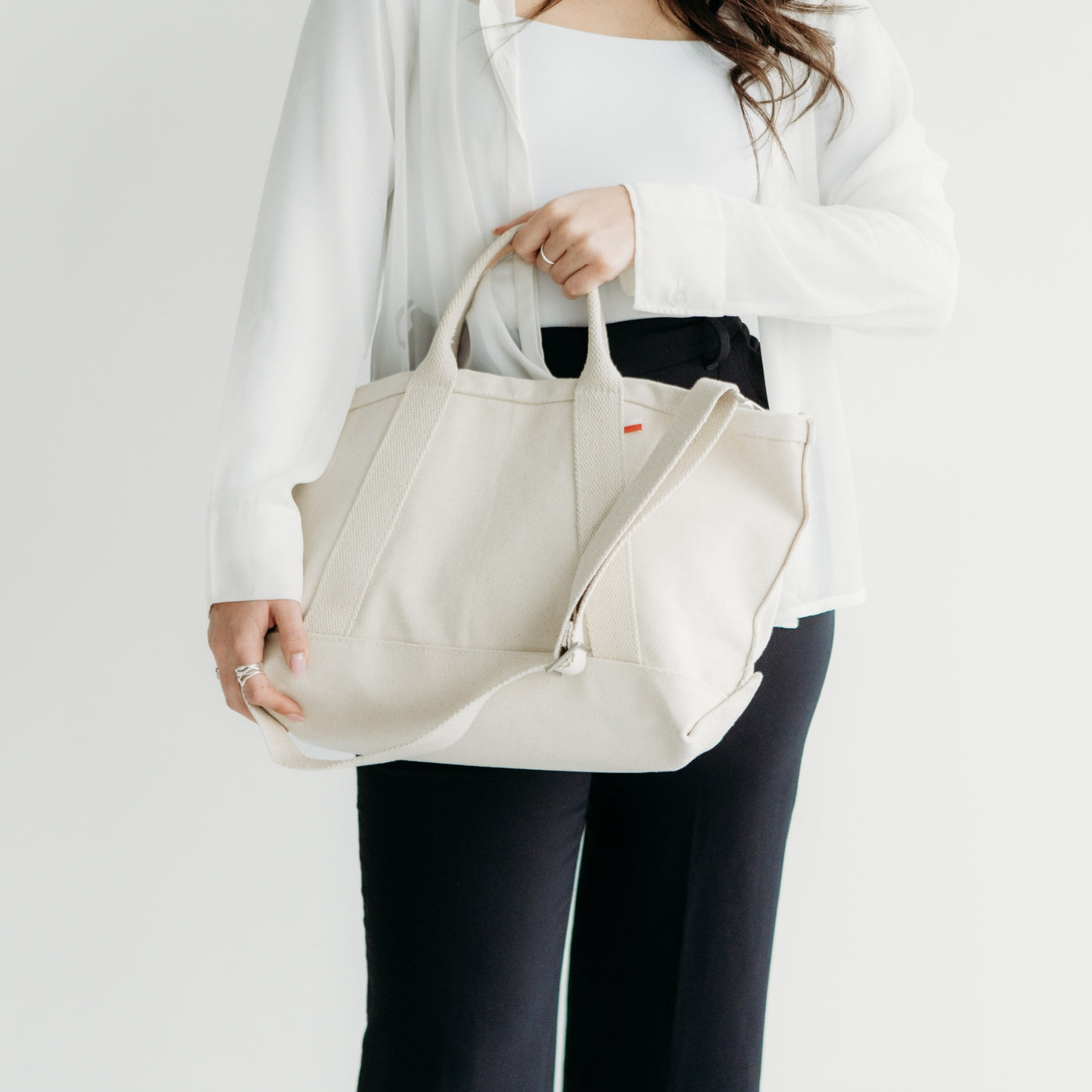 Utility Canvas Crossbody Tote