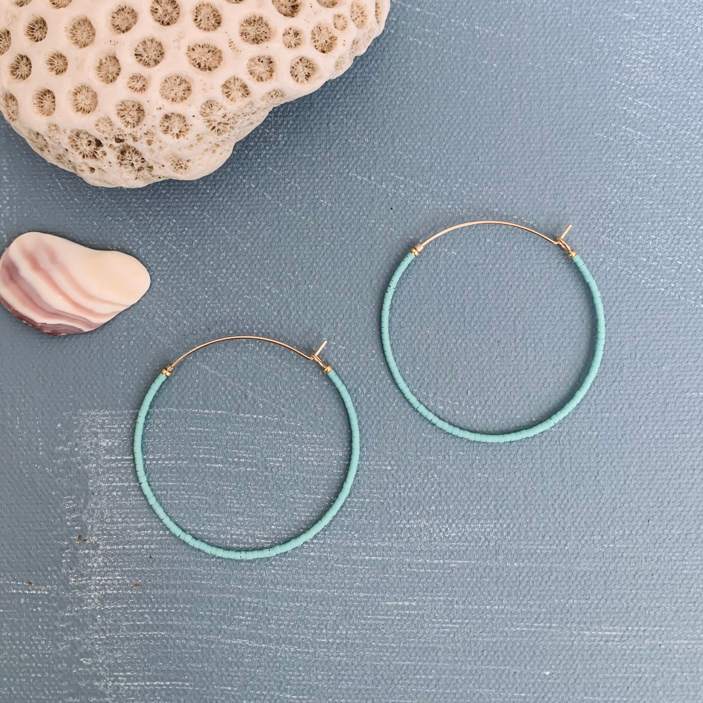 Big Single Note Earrings