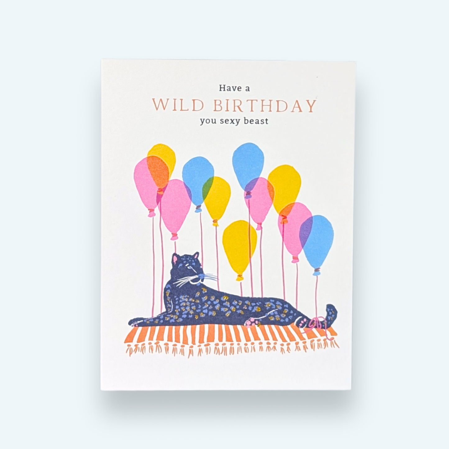 Have a Wild Birthday Cougar Card
