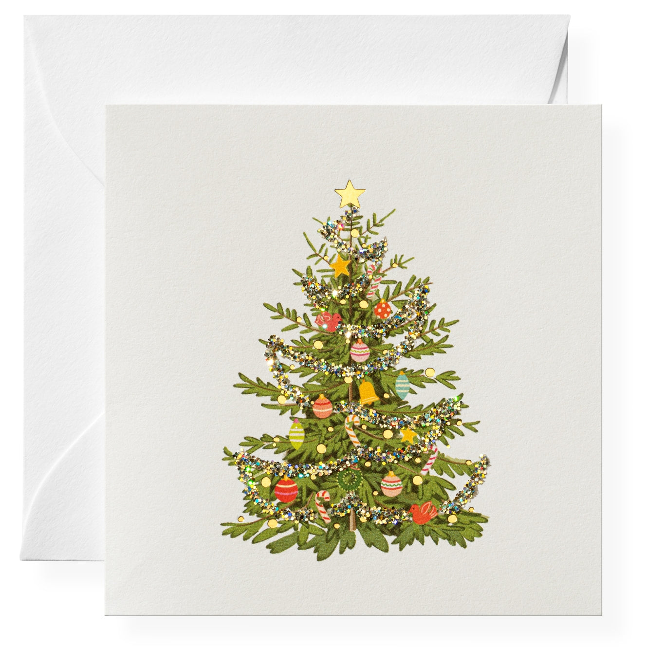 Holiday Tree Enclosure Cards in Acrylic Box