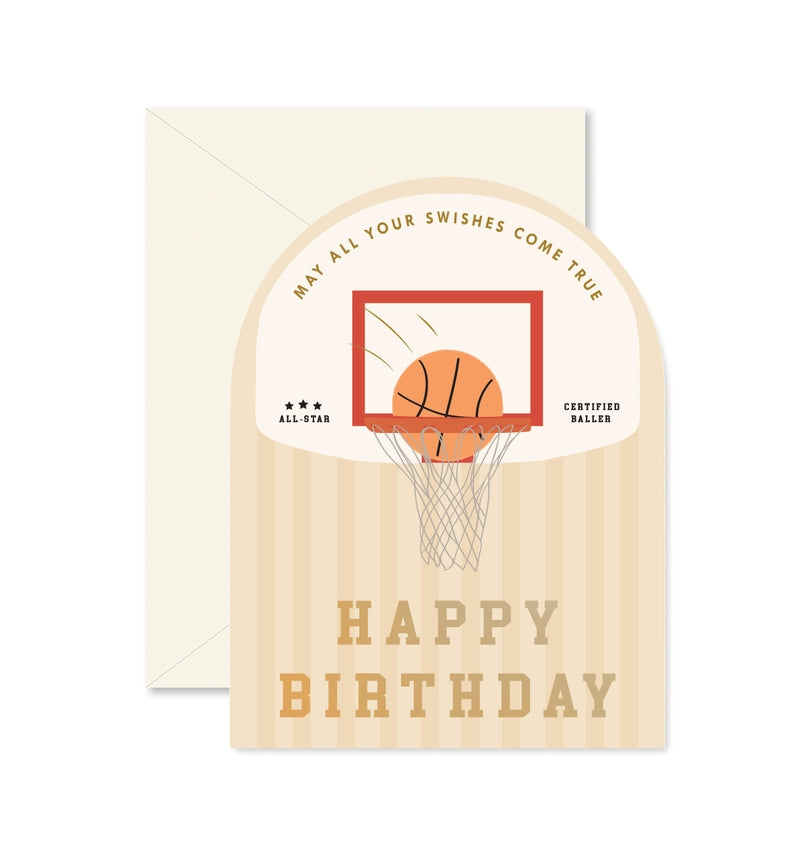 Baller Birthday Arch Card